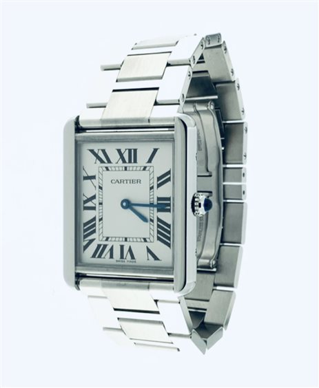 San Zenone Degli Ezzelini - via G.Marconi, 40 - Orologio Cartier TANK SOLO  in Acciaio W5200014-3XXXXXXXX1WX - W5200014-3XXXXXXXX1WX